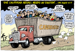  CALIFORNIA RECALL by Monte Wolverton