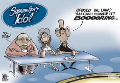 SUPREME COURT IDOL,  by Randy Bish