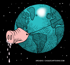 SWINE WORLD /  by Arcadio Esquivel