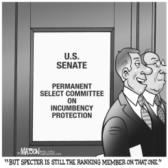 SENATOR SPECTER LOSES SENIORITY by R.J. Matson