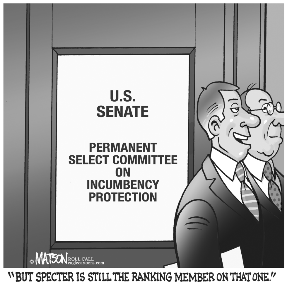 Senator Specter Loses Seniority
