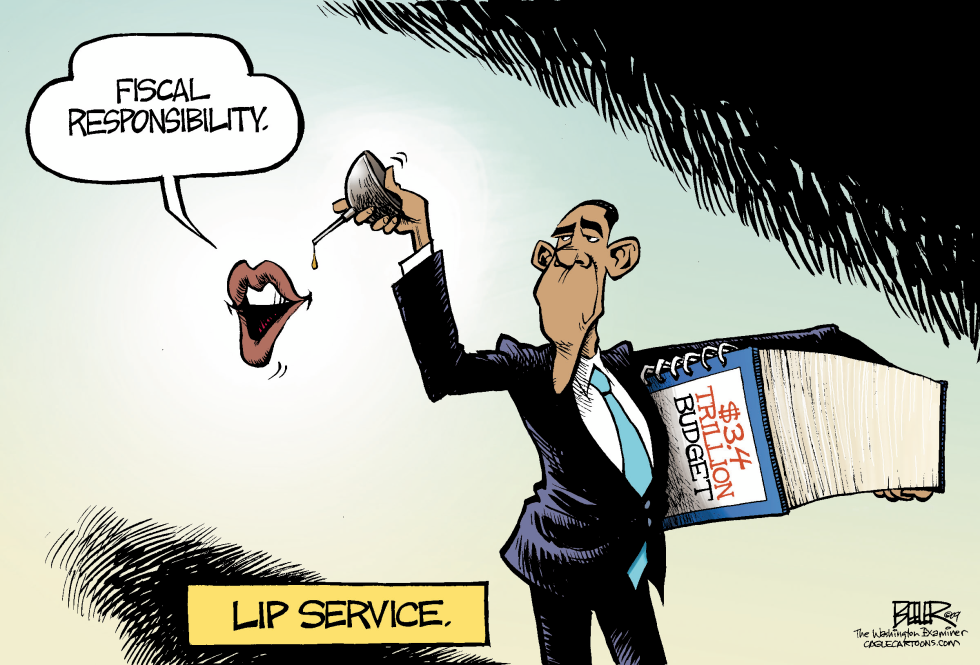 Obama Lip Service COLOR