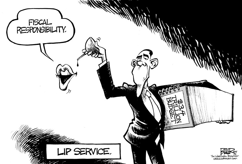 Obama Lip Service