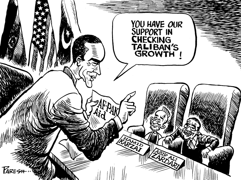Karzai, Zardari in USA