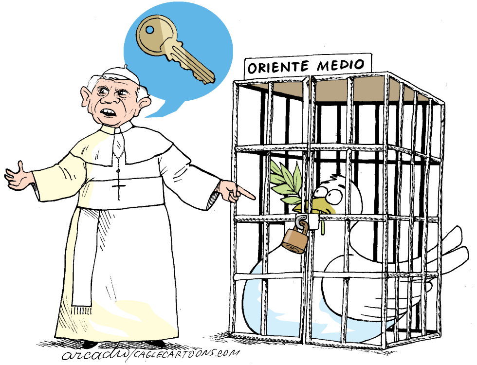 Benedicto en Oriente Medio col