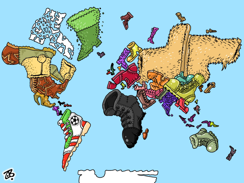 world political map