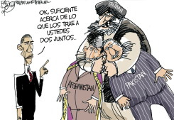 PAKISTAN, AFGHANISTAN Y EL TALIBAN / by Pat Bagley