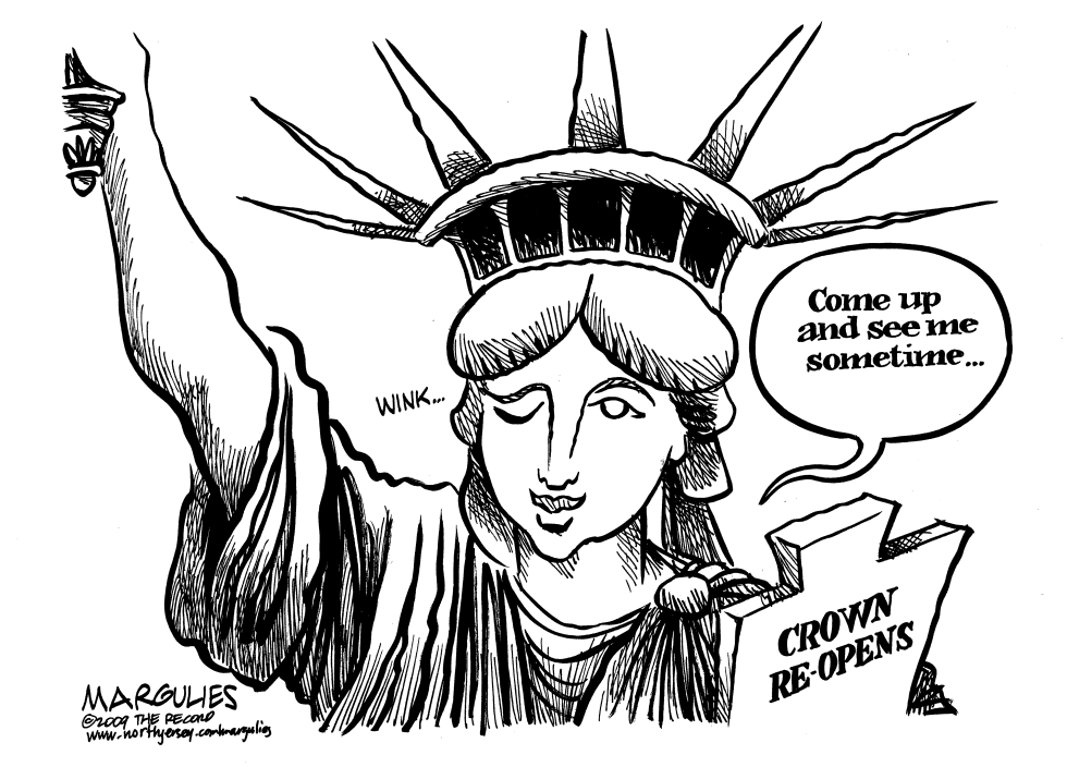 Libertys crown re-opens
