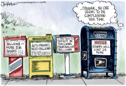POSTAGE INCREASE by Joe Heller