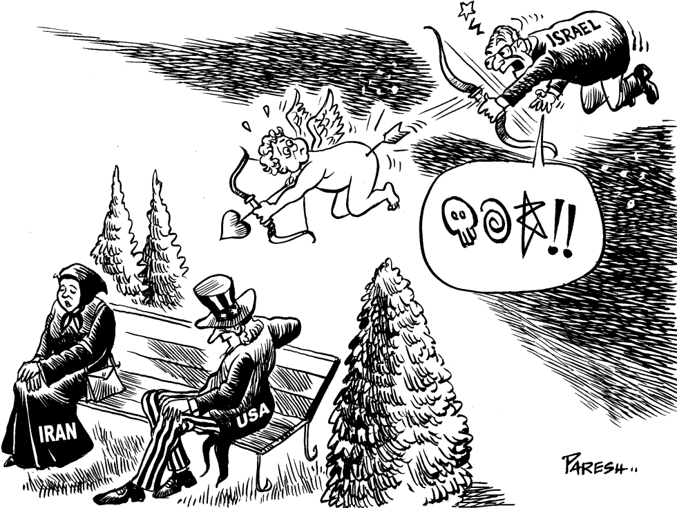 Israel against Iran, USA
