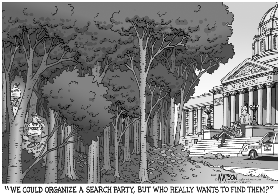  LOCAL MO-LEGISLATURE LOST IN THE WOODS by RJ Matson