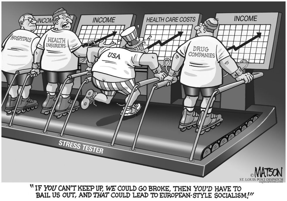  RISING HEALTH CARE COSTS STRESS TEST by RJ Matson