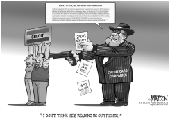 CREDIT CARD STICK UP by R.J. Matson