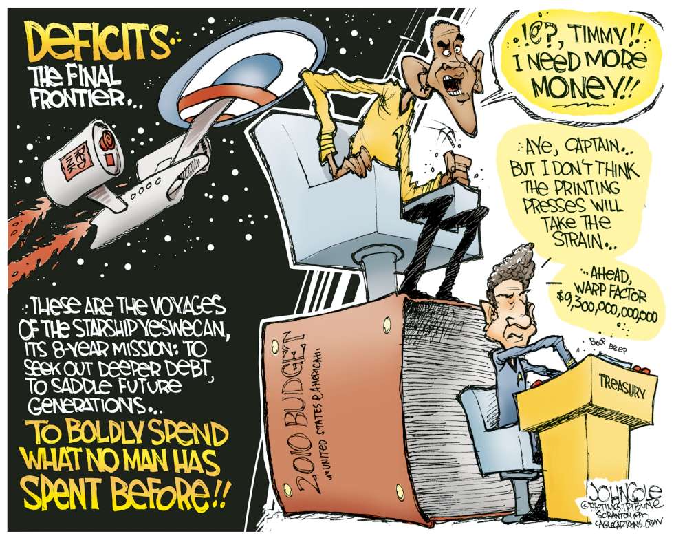  DEFICITS - THE FINAL FRONTIER by John Cole