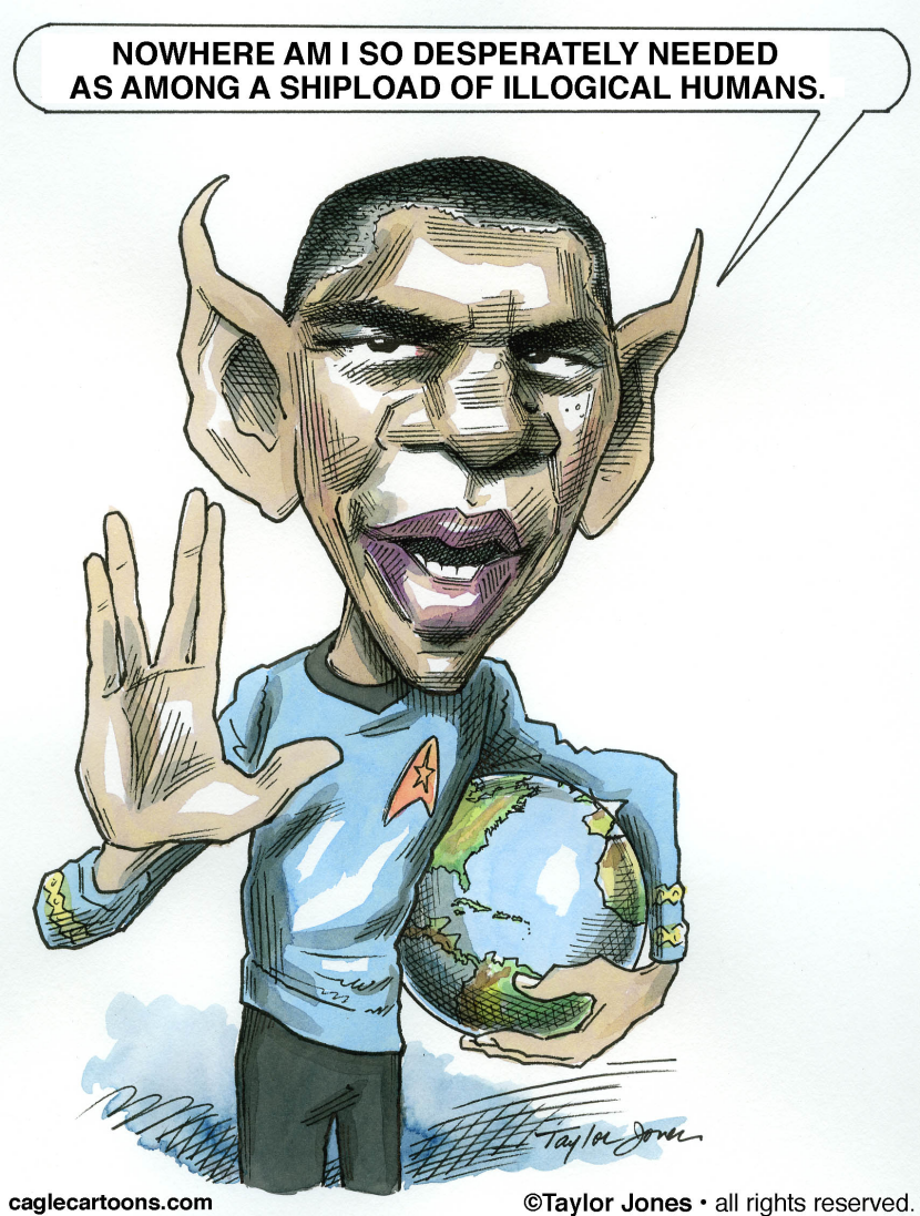 Barack Obama - Star Trek COLOR