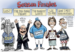 SEASON FINALES by Joe Heller