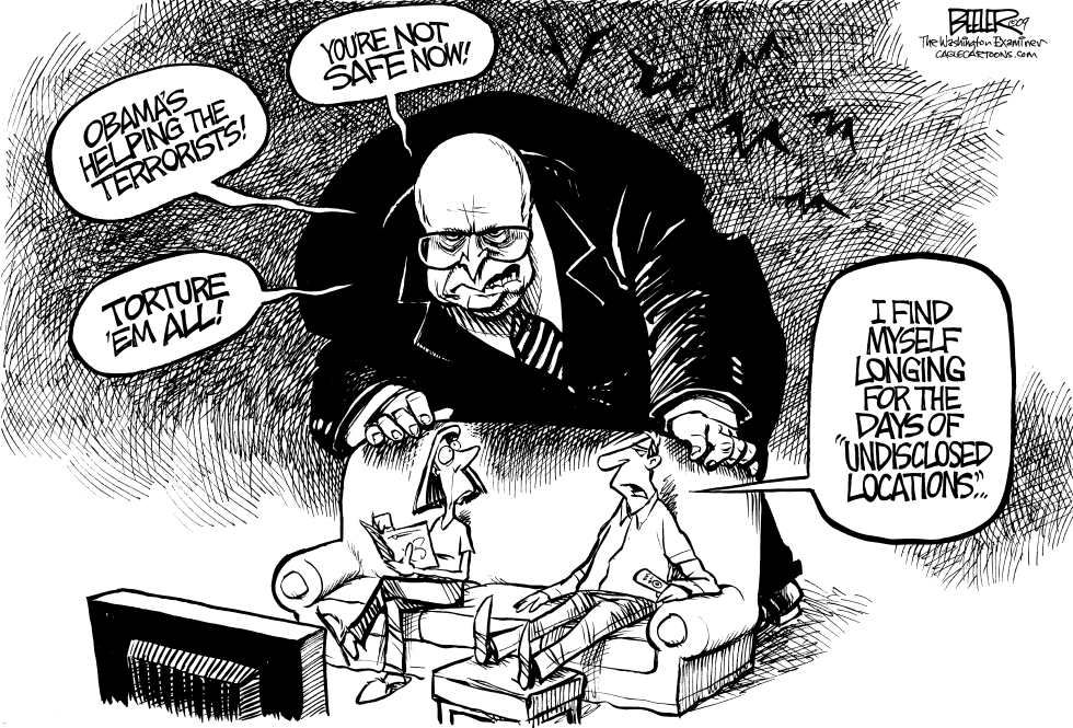 Dick Cheney Hangs Around