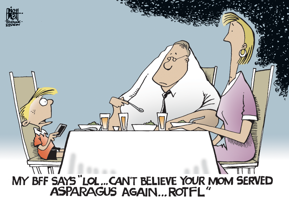 KIDS AND TEXTING, COLOR