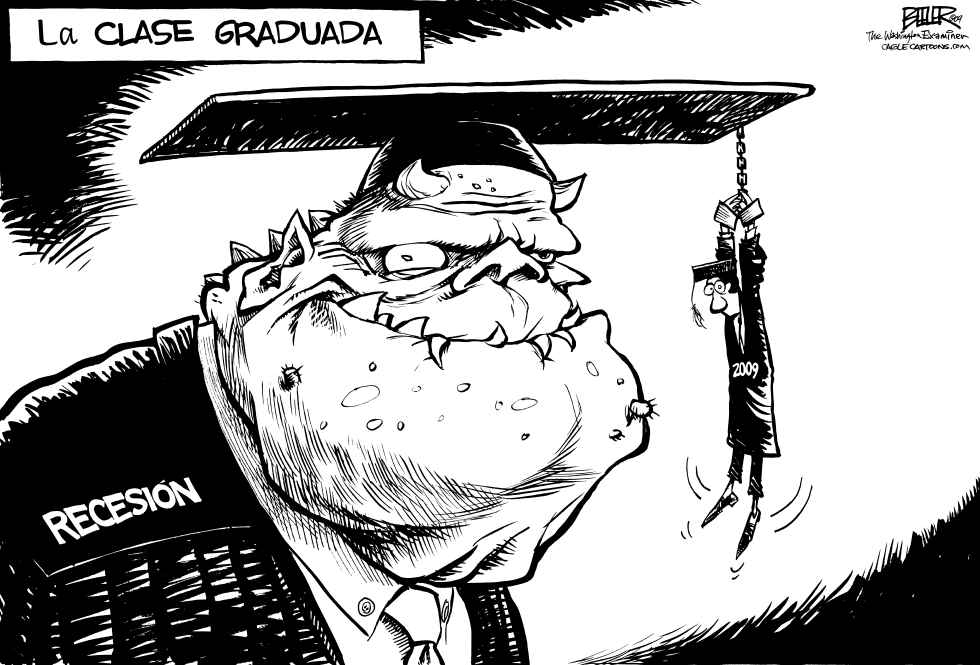  GRADUADOS UNIVERSITARIOS by Nate Beeler