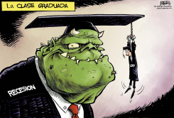 GRADUADOS UNIVERSITARIOS /  by Nate Beeler