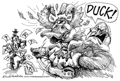 CHENEY DUCKS QUESTIONS by Sandy Huffaker