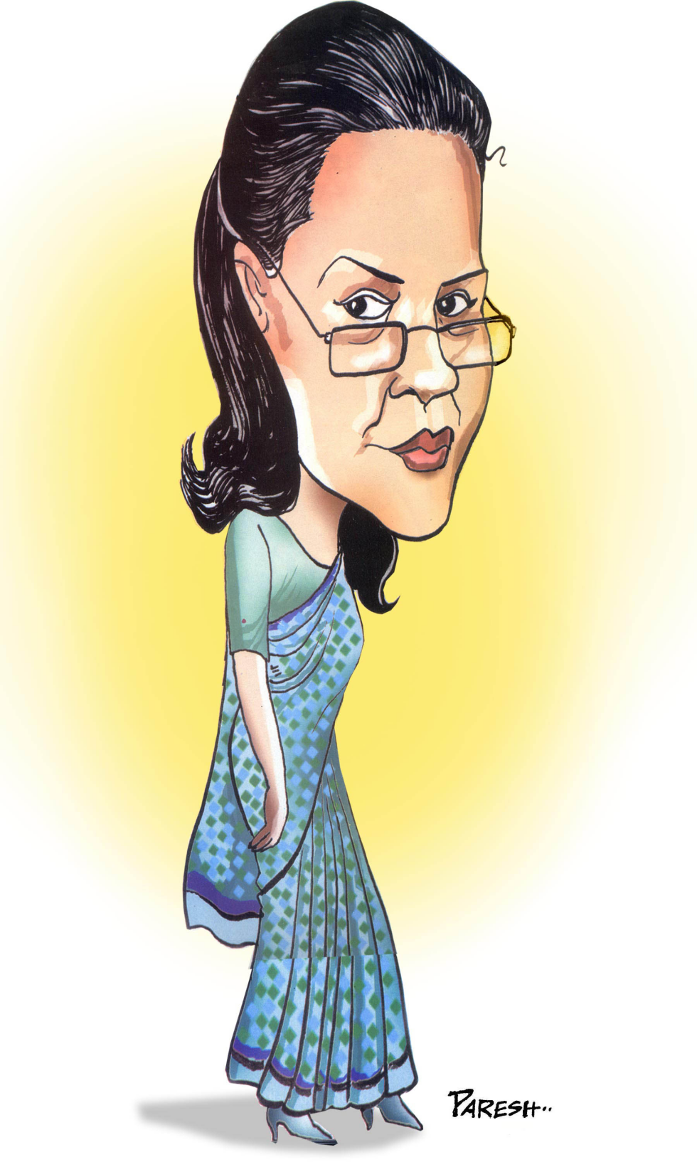  SONIA GANDHI by Paresh Nath