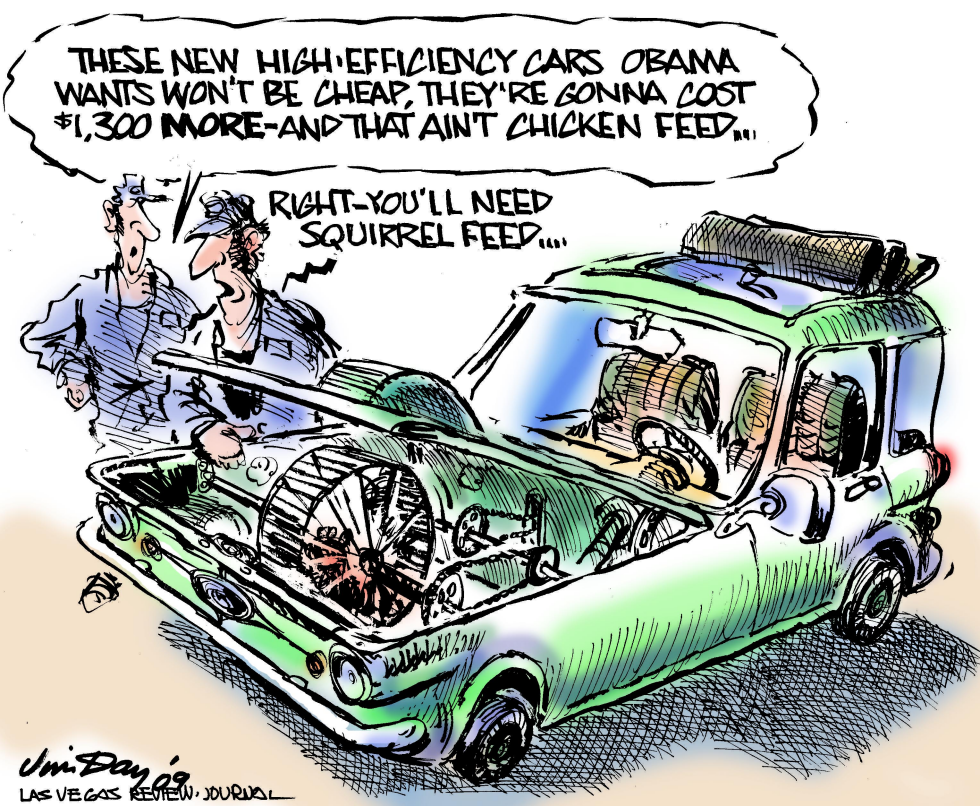 The Obamatic, new fuel efficient vehicles