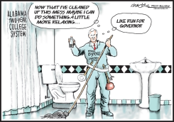 ALABAMA GUBERNATORIAL JANITOR by J.D. Crowe
