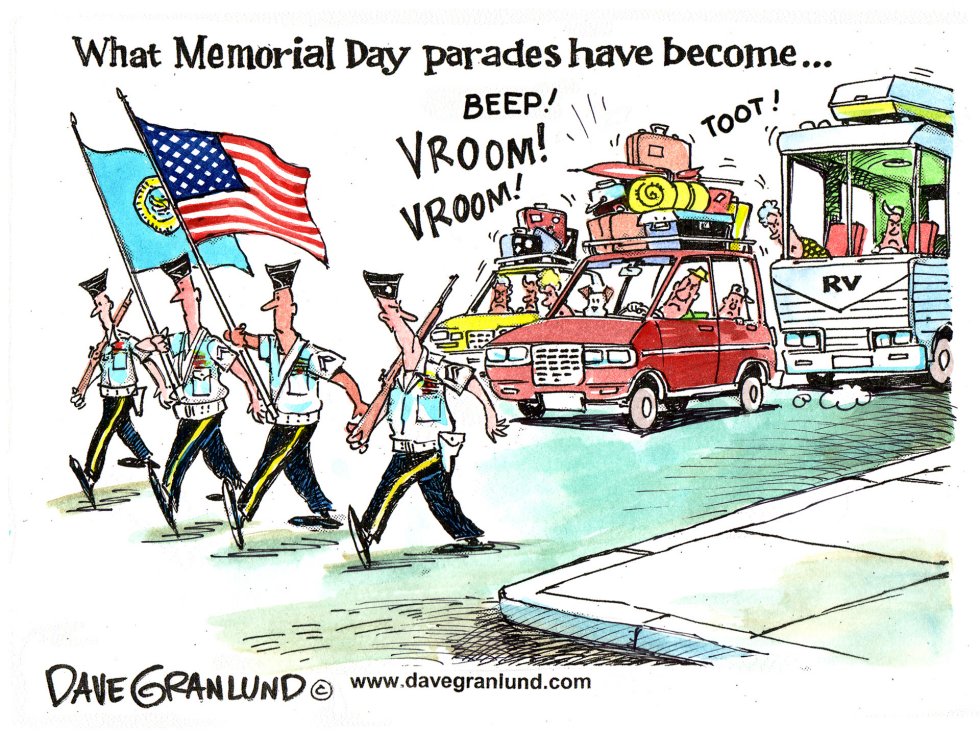  MEMORIAL DAY APATHY by Dave Granlund