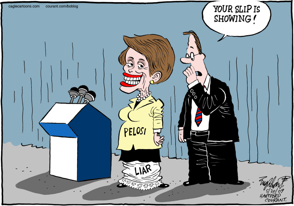  NANCY PELOSI by Bob Englehart