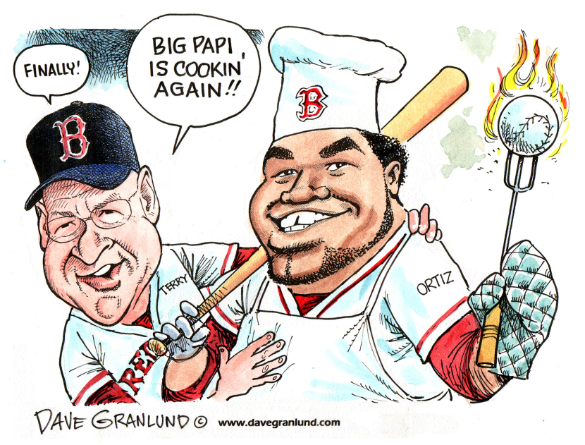 Red Sox and Ortiz HR