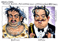 KHALID SHEIKH MOHAMMED by Sandy Huffaker