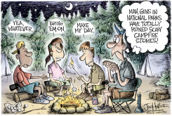 NATIONAL PARKS GUNS by Joe Heller