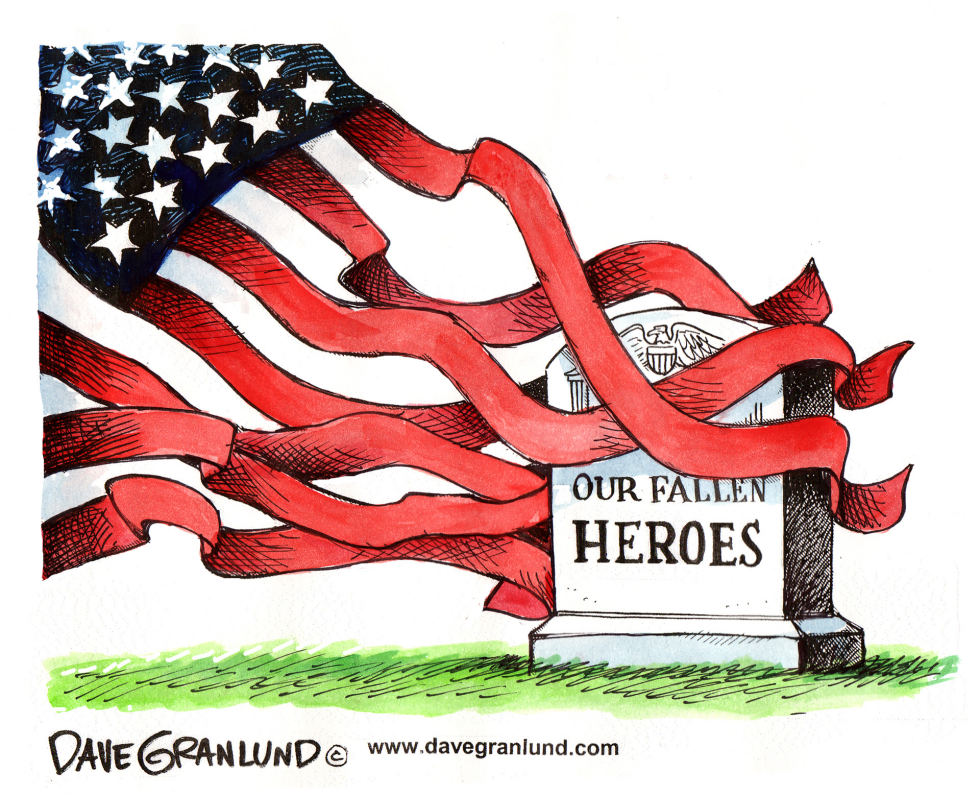  FALLEN HEROES by Dave Granlund