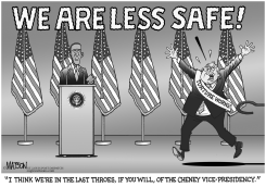 LAST THROES OF DICK CHENEY by R.J. Matson