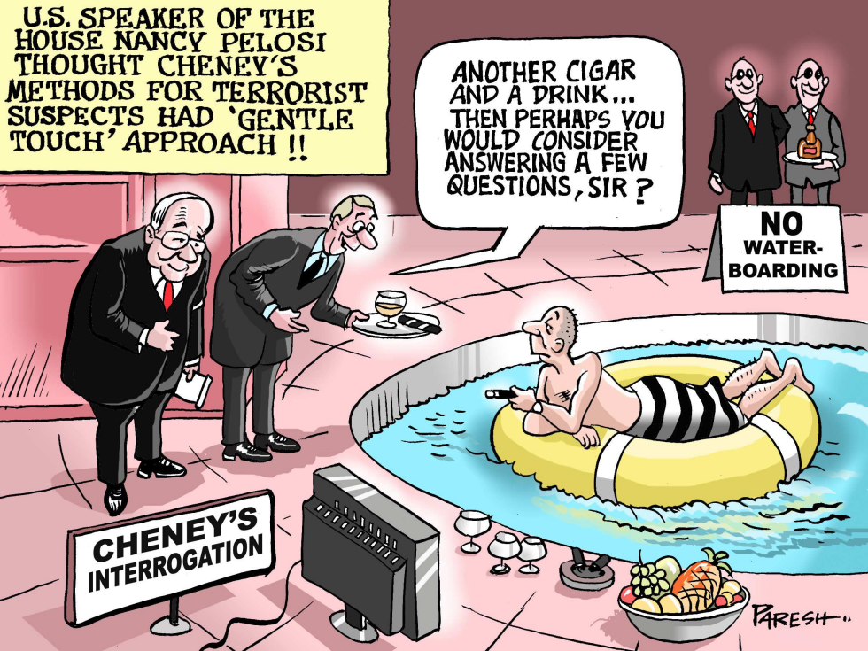  CHENEY'S TORTURE METHODS by Paresh Nath