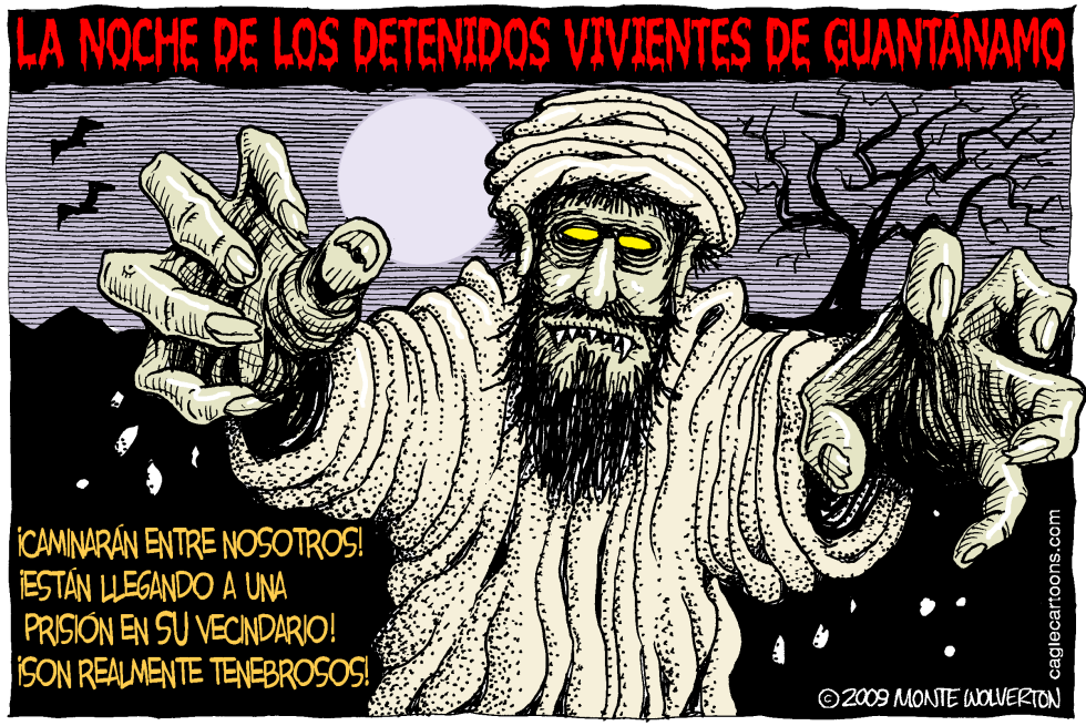  LA NOCHE DE LOS DETENIDOS VIVIENTES DE GUANTANAMO  by Wolverton