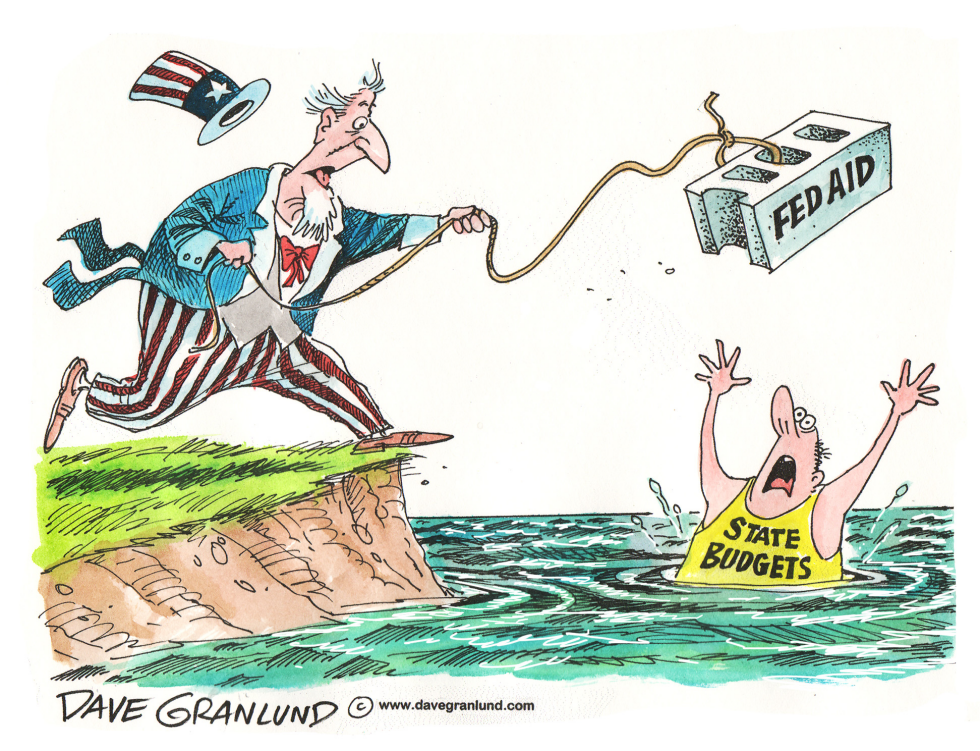  STATE BUDGETS by Dave Granlund