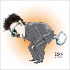 NORTH KOREAN NUCLEAR TEST by Terry Mosher