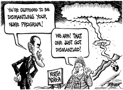 NORTH KOREA NUKES by John Trever