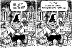 SUPREME COURT CONFIRMATION by Joe Heller