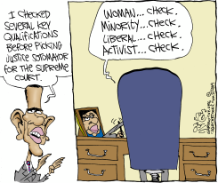 SOTOMAYORS CREDS  by Gary McCoy