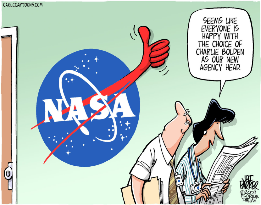 New NASA Chief COLOR