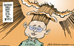 NORTH KOREAN NUKES  by Mike Keefe