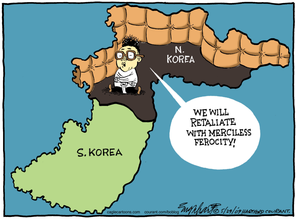  KIM JONG IL by Bob Englehart