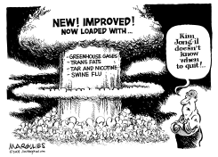 NORTH KOREA NUKES by Jimmy Margulies