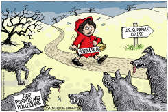 LITTLE RED RIDING SONIA  by Monte Wolverton