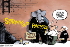EL GOP TOMA A SOTOMAYOR /  by Nate Beeler