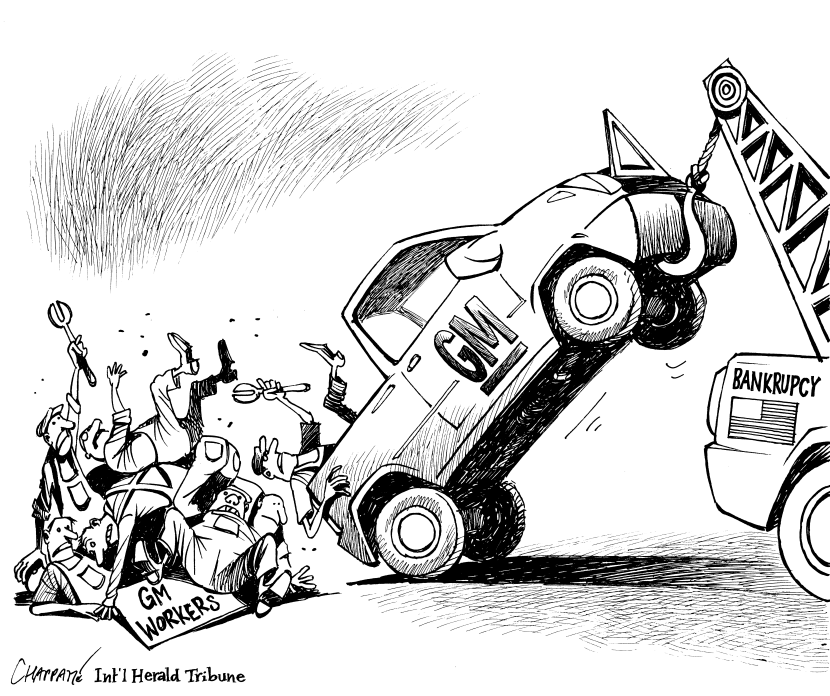 GM Goes BANKRUPT