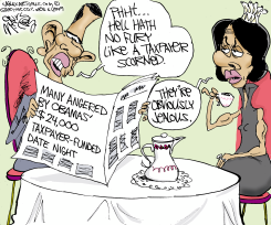 OBAMA DATE NIGHT  by Gary McCoy